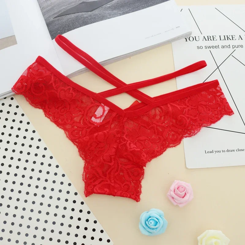 Женские кружевные стринги, трусики-стринги, Сексуальное цветочное нижнее белье, прозрачное женское белье, Бандажное женское нижнее белье, женские трусы, сексуальное T-образное белье для женщин