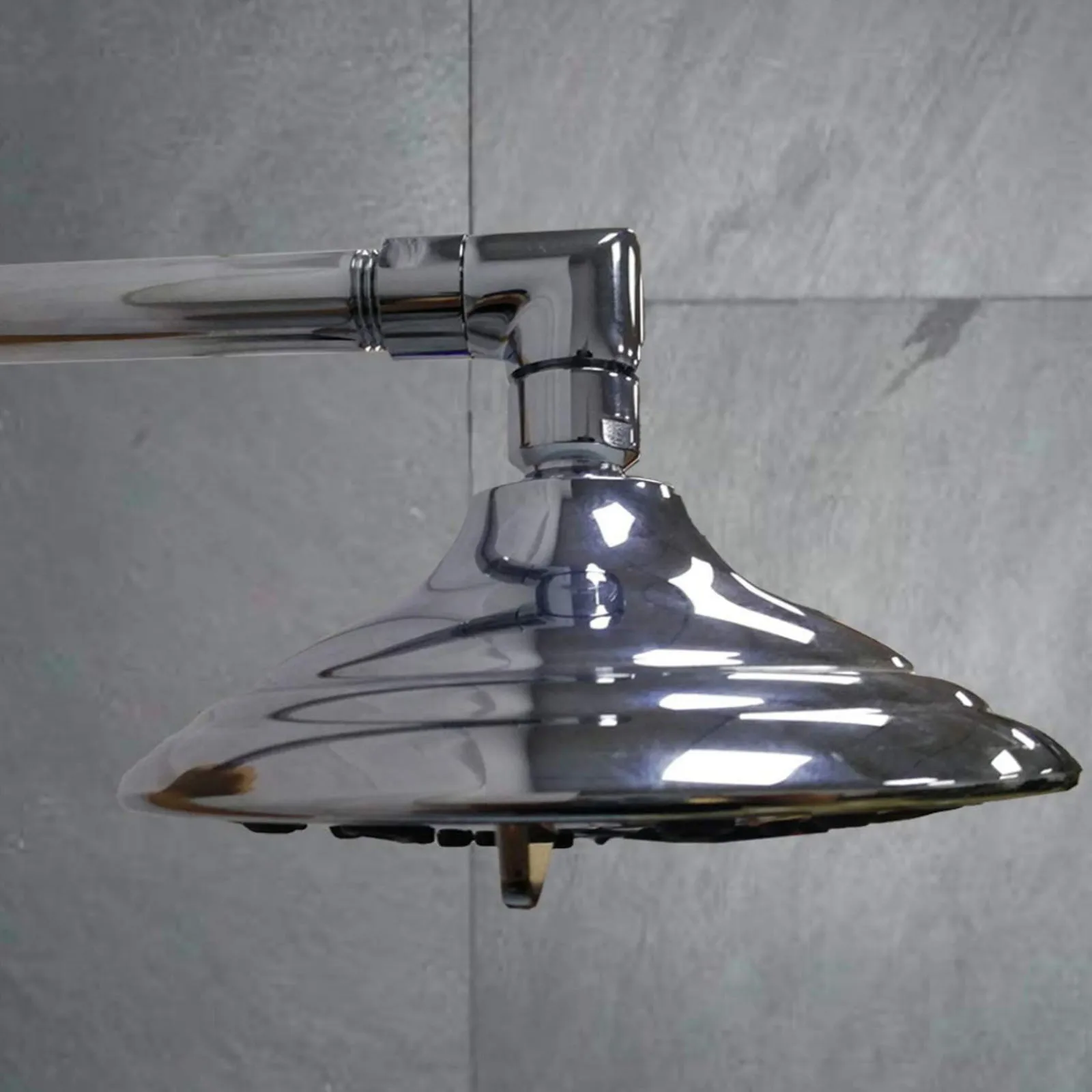 Adattatore Angolare 90° Per Doccia - Connettore Gomito In Ottone Cromato 1/2" Per Soffioni E Bracci Doccia - Foto 7