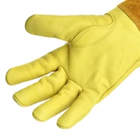 Pruning Gloves Long for Men and Women Material Safety Profession Breathable and Durability Leather Gloves 1