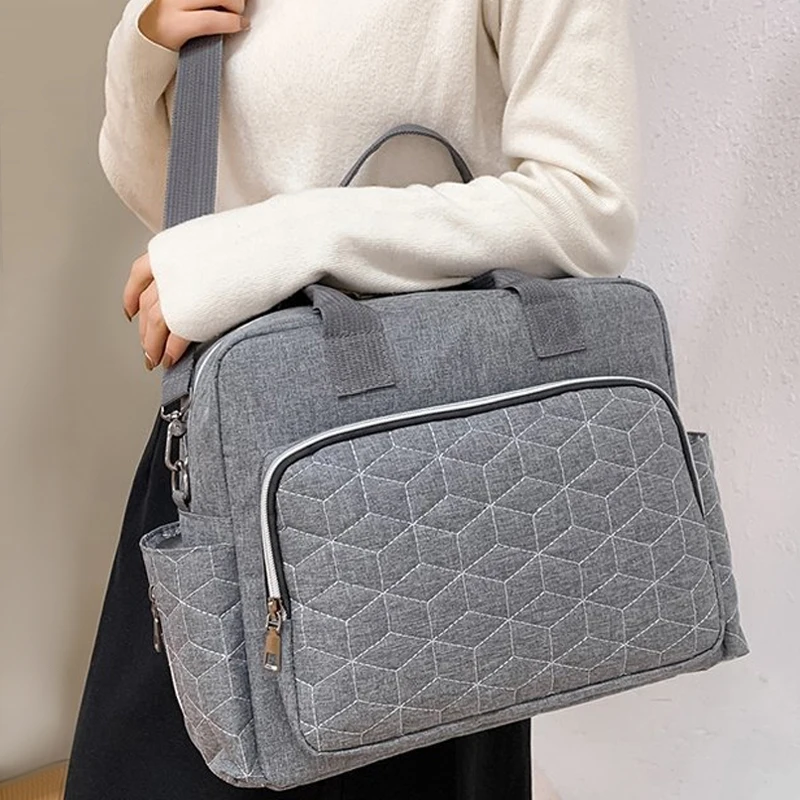 Baby Diaper Bag Nappy Bag Mummy Bag Waterproof Travel Baby Diaper Bags for Mom Stroller Mommy Maternity Totes Shoulder Bags - 2