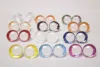 10PAIRS  14MM TO 35MM WHITE PUPIL 3D COMICAL ROUND GLITTER TOY EYES COLORFUL DOLL EYES -T10 3