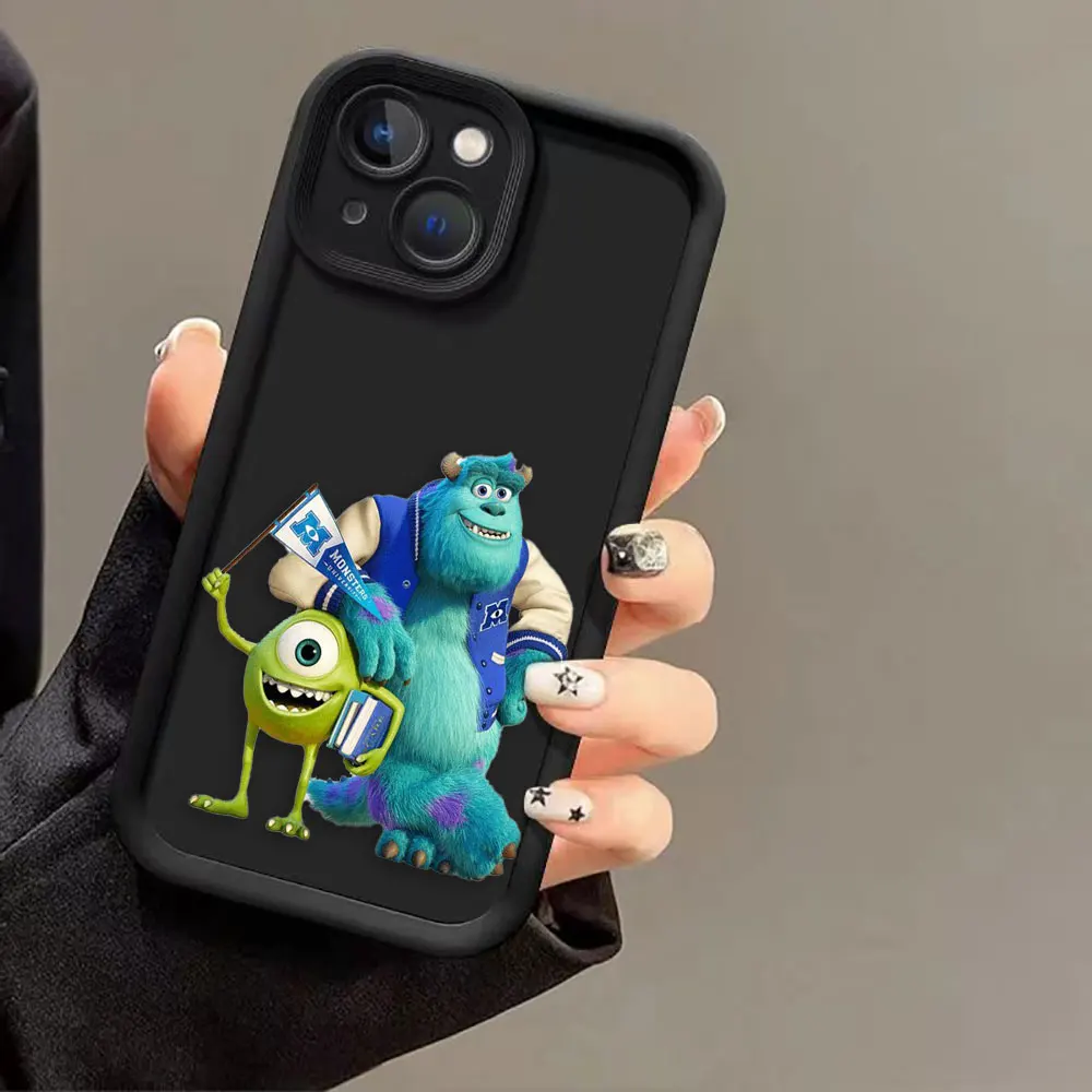 thumbnail image 1 of Luxtury-Funda de teléfono para iPhone, carcasa de silicona suave para iPhone 15, 14, 12, 13, 11 Pro, 8, 7 SE Plus, X, XR, XS Max, Disney Monsters, Inc, 1 of 5