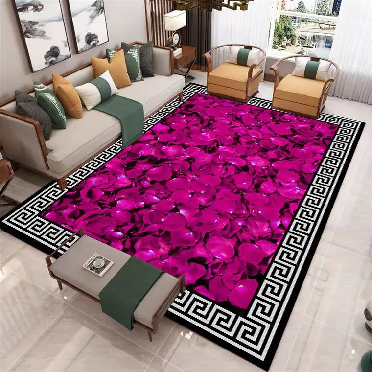 Alfombra larga para pasillos de 3, 5, 10, 12, 16, 22 pies, alfombra  antideslizante para el suelo, alfombra de cocina con flores de ciruelo,  tapete de