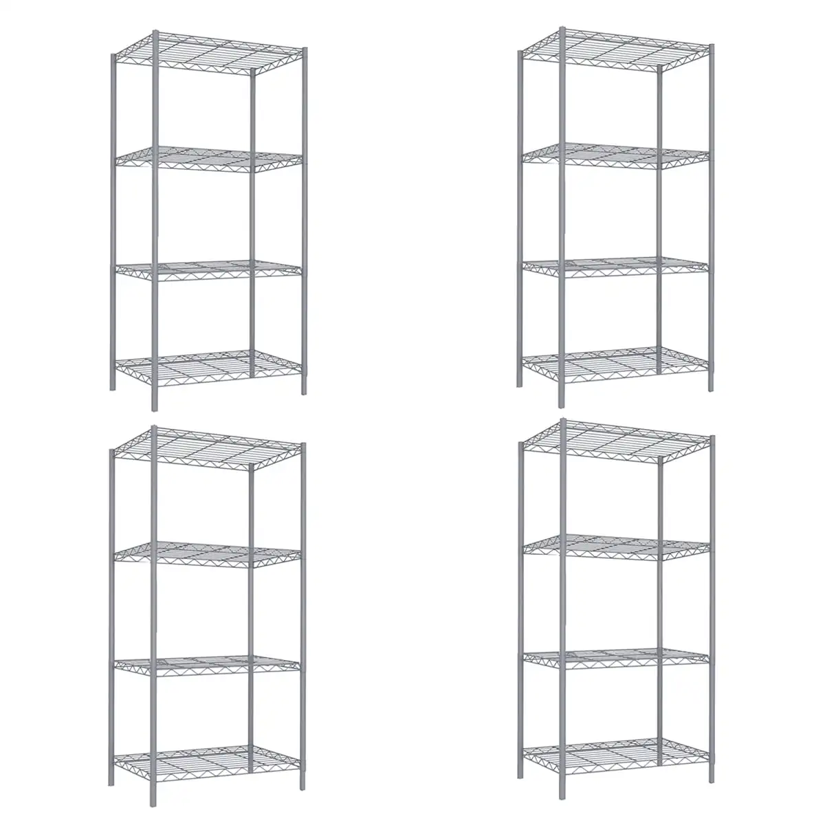 Flow Wall 46.5 Heavy Duty Metal Shelf - Black