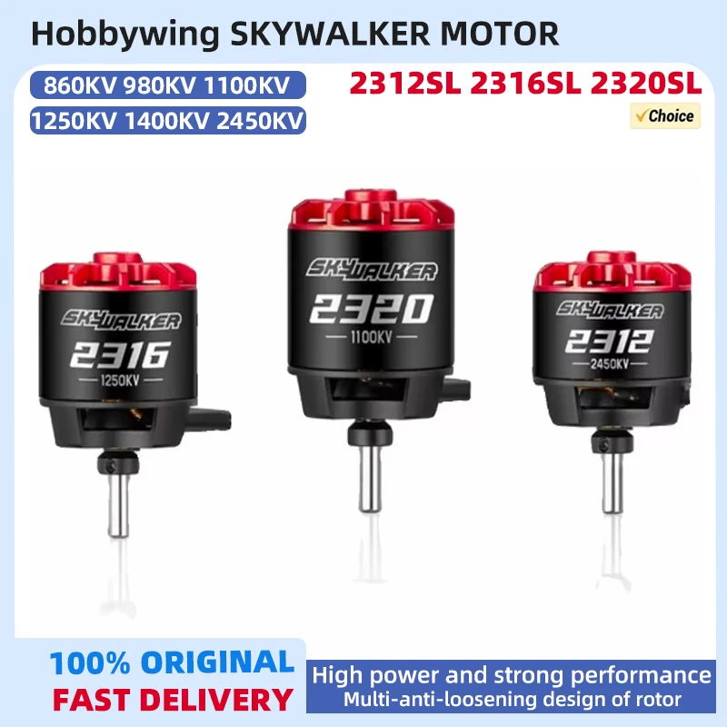 Hobbywing SkyWalker 2312SL&2212 2316SL&2216 2320SL&2220 Brushless Motor ...