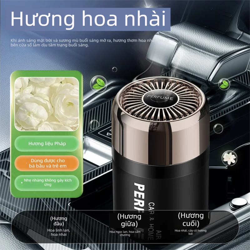 kufire | Nước Hoa Ô Tô Dạng Sáp Hương Hoa Dành Dành – Thơm Lâu Khử Mùi