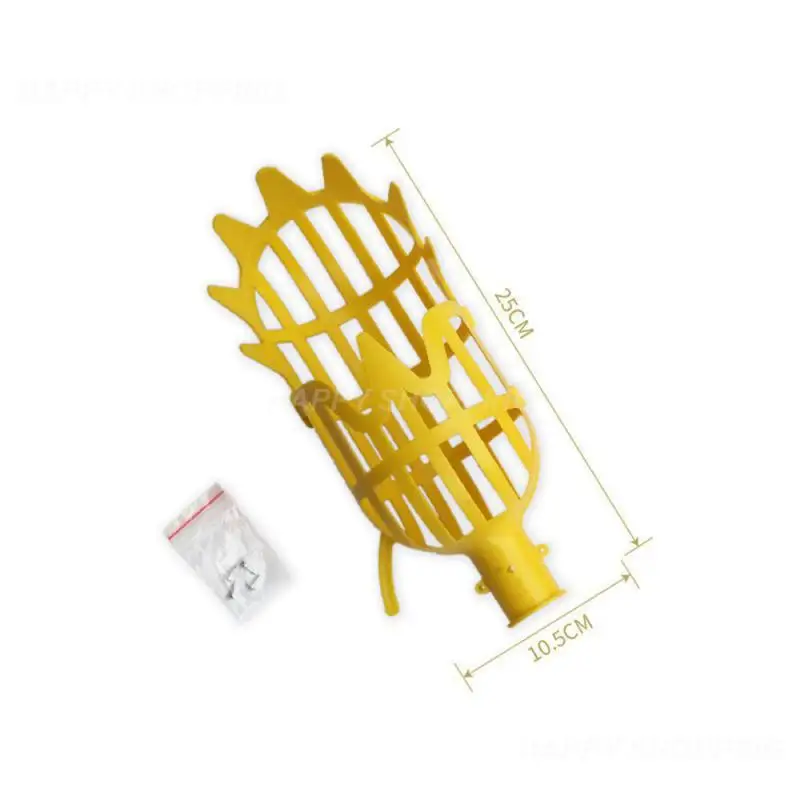 

Fruit Picker Adjustable Portable Strong Easy To Use Garden Tools Picking High Altitude Pole Durable Fruit-picking Device Yellow