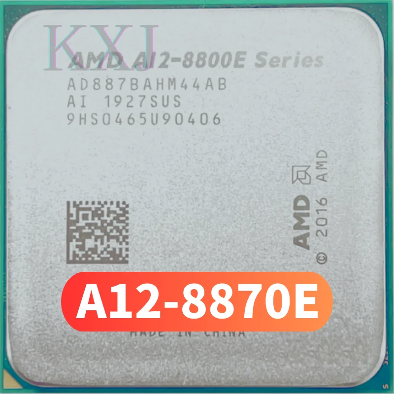 

AMD A12-Series PRO A12-8870E A12 8870E A12 8800E 2,9 ГГц 35 Вт четырехъядерный центральный процессор AD887BAHM44AB разъем AM4