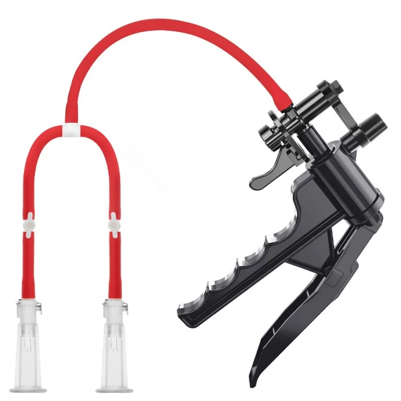 Pistol Manual Vagina Vaccum Sucking Pumps Sexy Flirting Sucker Cliotris Stimulate Pump Climax Toys Adult Products Nipple Clamps