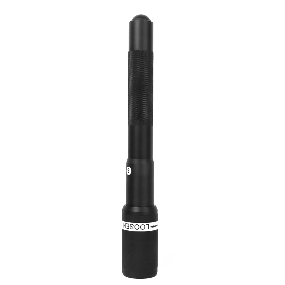 Telescopic Cue Extension Extender for Billiards Pool Cue (Black) 8 billiards carbon fiber black technology abs aluminum extender extension rod connect to predator poison mezz fury