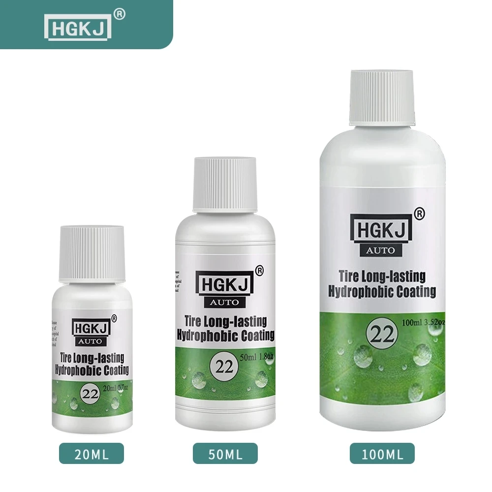 Newest Tire Coating 20/50/100ml Tire Long-lasting Hydrophobic Coating Auto Car Wash Cleaning Tools Paint Agent