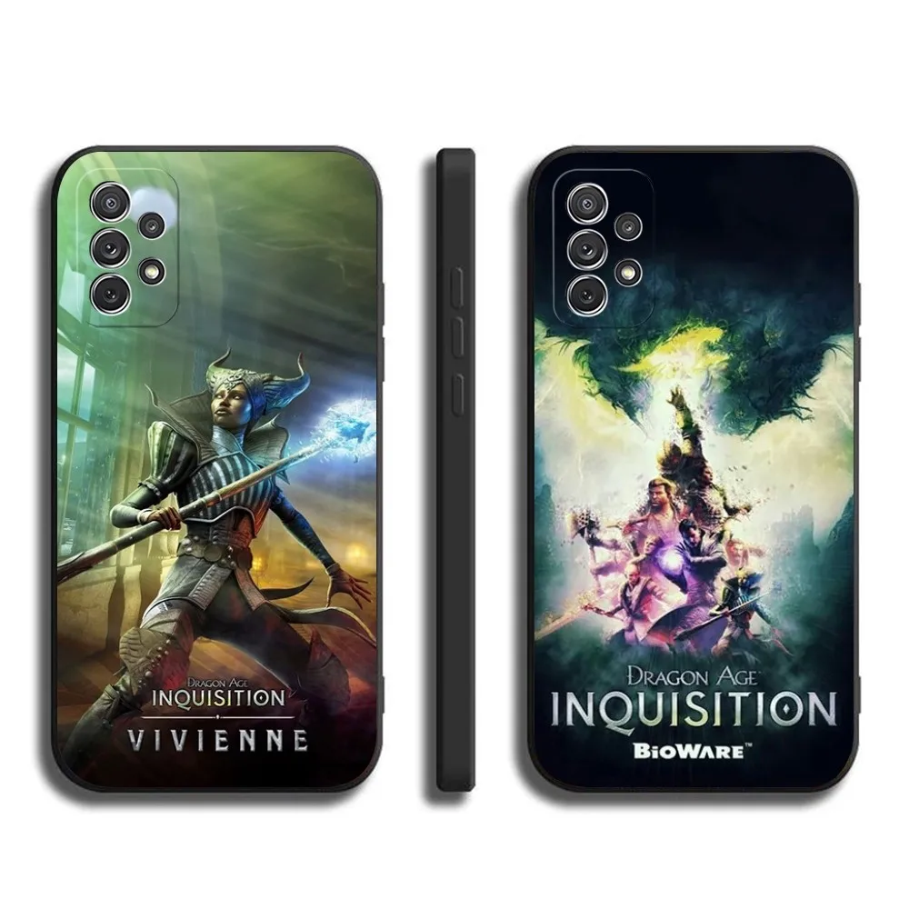 Чехол для телефона с инквизицией Dragon Age для Samsung Galaxy S23 S24 Ultra S22 S20 Fe S21 Plus A54 A34 A24 A53 M54 Note 20, чехол Чехол для телефона с инквизицией Dragon Age для Samsung Galaxy S23 S24 Ultra S22 S20 Fe S21 Plus A54 A34 A24 A53 M54 Note 20, чехол