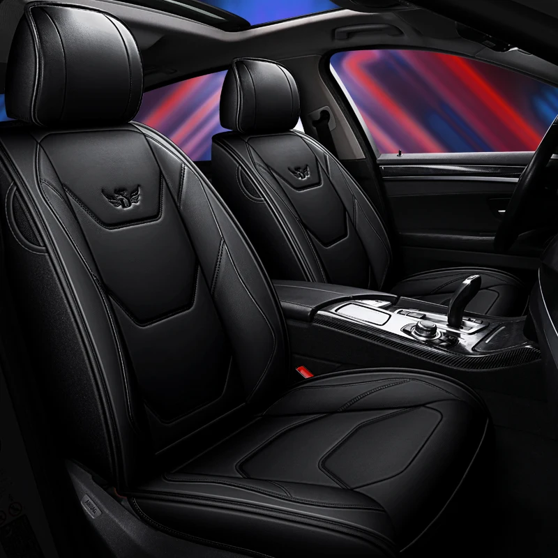 Qx.Com Coprisedile Per Auto A Copertura Totale In Pelle Ecologica Per Skoda Enyaq Afriq Kushaq Slavia Enyaq Renault Symbol Fluence Zoe City Clio