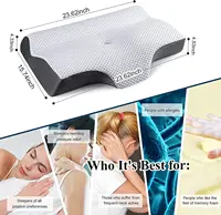 Orthopedic Neck Pillow for Sleeping Massage Cervical Pillows Bedding Slow Rebound Cushion Almohadas Para Dormir Travesseiro 베개 2