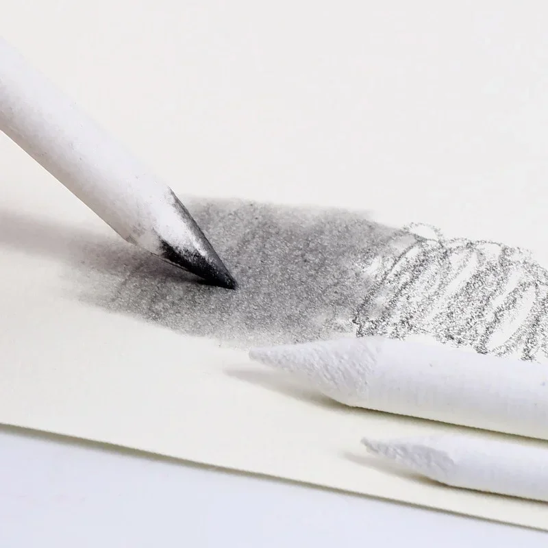 6/8/12 Pcs Double Head Durable Art Drawing Tool Pastel New Blending Smudge Tortillon Material Sketching Paper Pencil 5