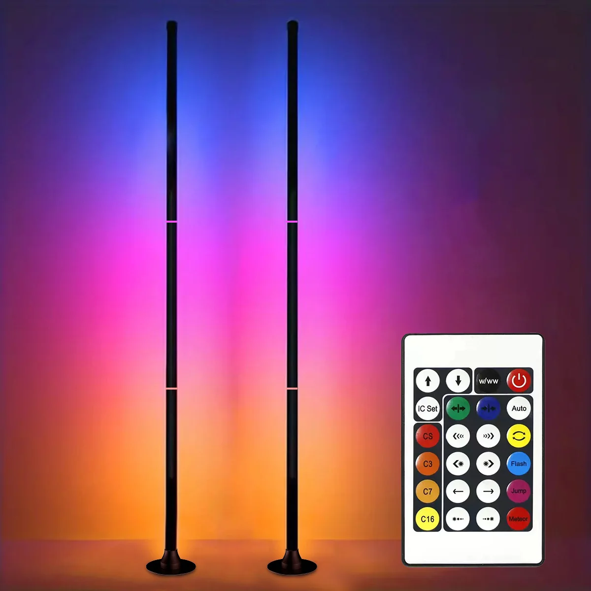 RGB Corner Floor Lamp 1