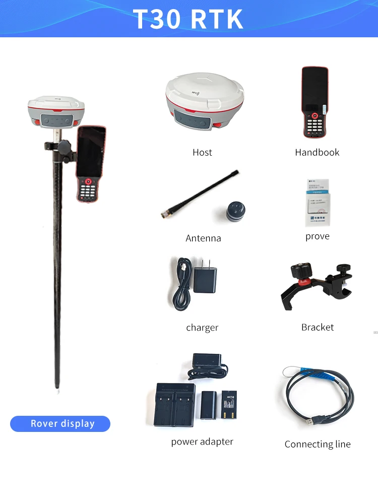 T30 Laser Edition GNSS Receiver Surveying Steering System Base Station Used CHCN