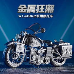 MMZ MODEL IRON STAR 3D Metal Puzzle Captain America WLA1942 Motorcycle S1000RR DIY Laser Cutting Jigsaw Toys for Adult Children