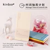 Kinbor Timeline Weekly Planner Pocket A6 Journal Notebook Daily Agenda Monthly Planning Habits Tracker Time Organizer Schedule 3