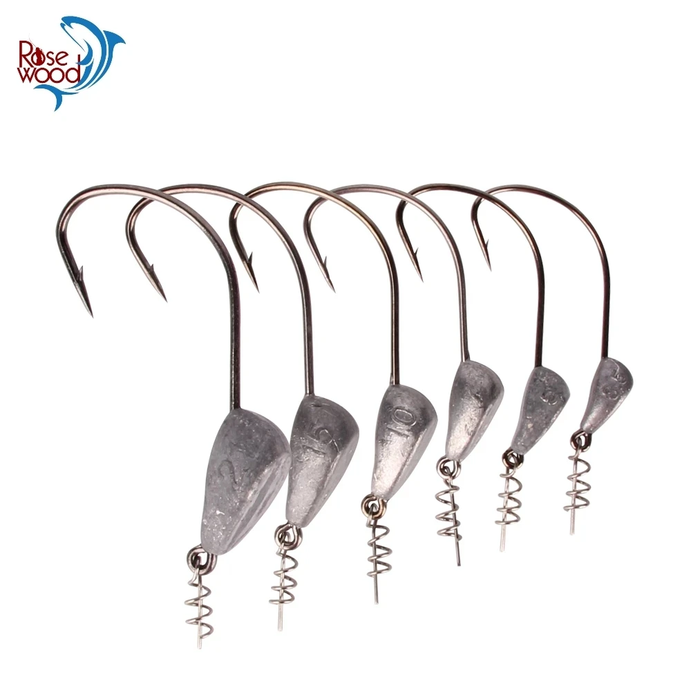 Rosewood Jig Heads Swimbait Hooks 3.5g 5g 7g 10g 15g 21g Weighted
