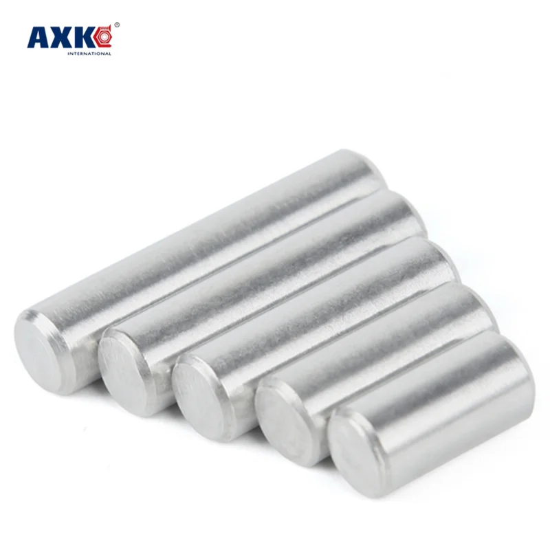 Bearing Steel Cylindrical Pins 50pcs/lot Dia 5*5 6 7 8 10 12 14 15 16 18 20 22 24 25 28 30
