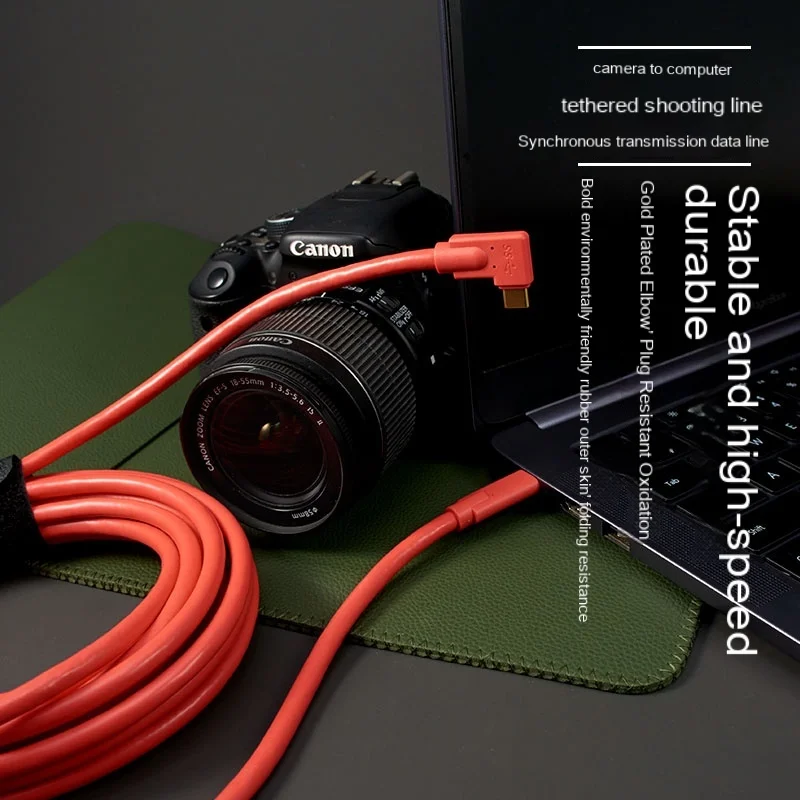 Usb Canon 5d Mark Iii Wireless Tethering 16FT Tether Cable- Camera