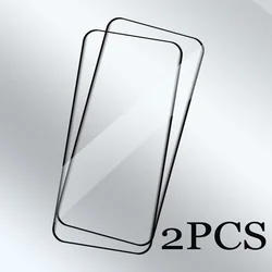 2 - Pack Curved Screen Protector 3D Spark Slim Tempered Glass, Shockproof Edge Glue Front Glass - Honor 400 Pro (2 Glass)