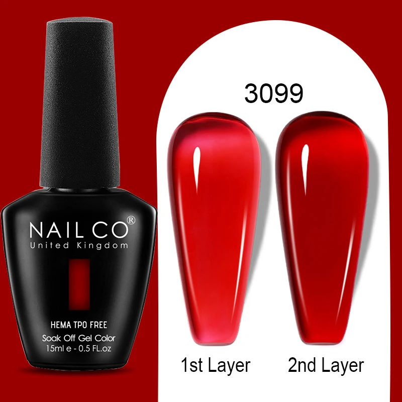 Premium Gel Nail Polish 15ml - HEMA Free Base & No Wipe Top Coat for Long-Lasting Manicure