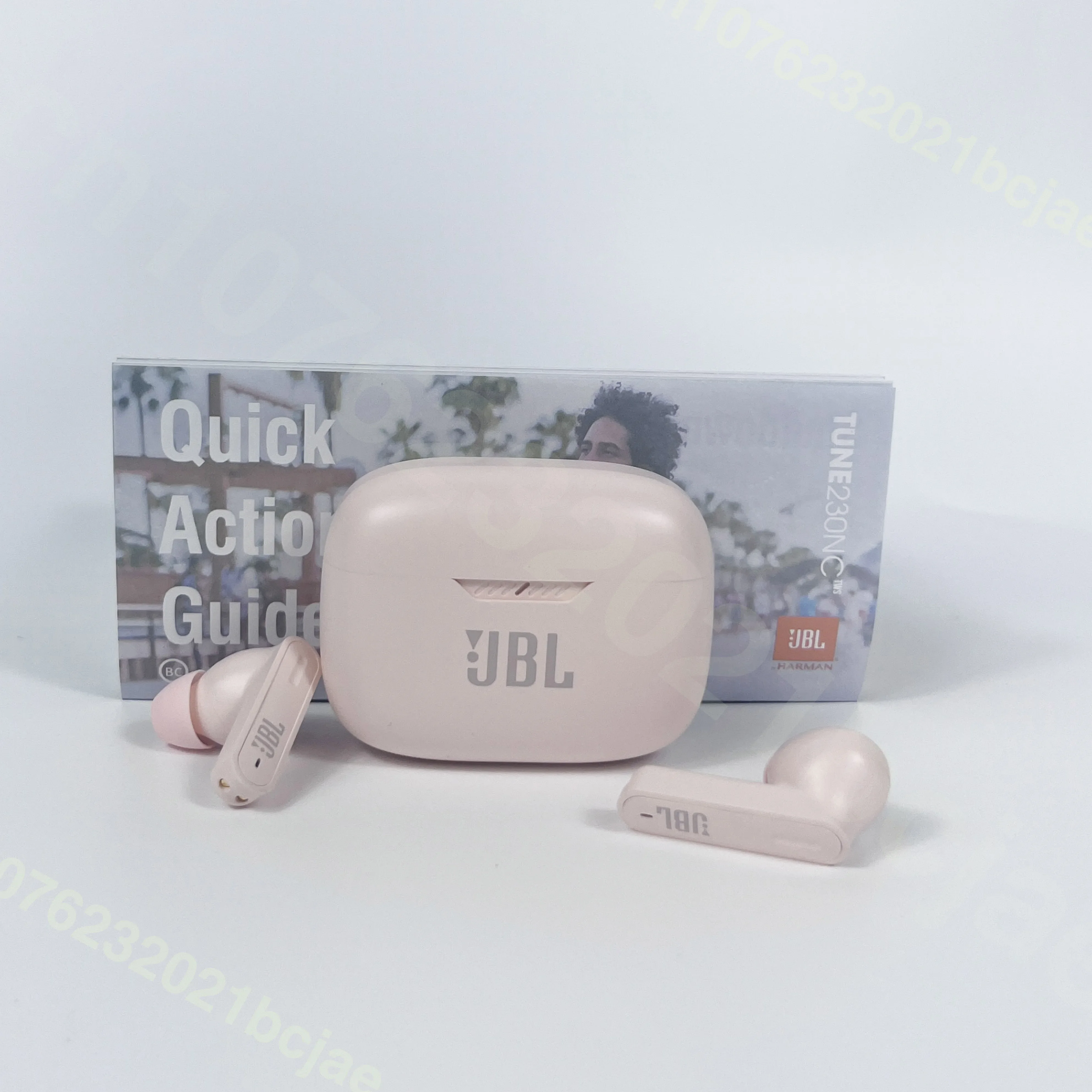 Originale JBL Tune 230nc TWS Auricolare Bluetooth senza fili Stereo Bass Auricolare sportivo impermeabile con microfono Cuffia T230nc