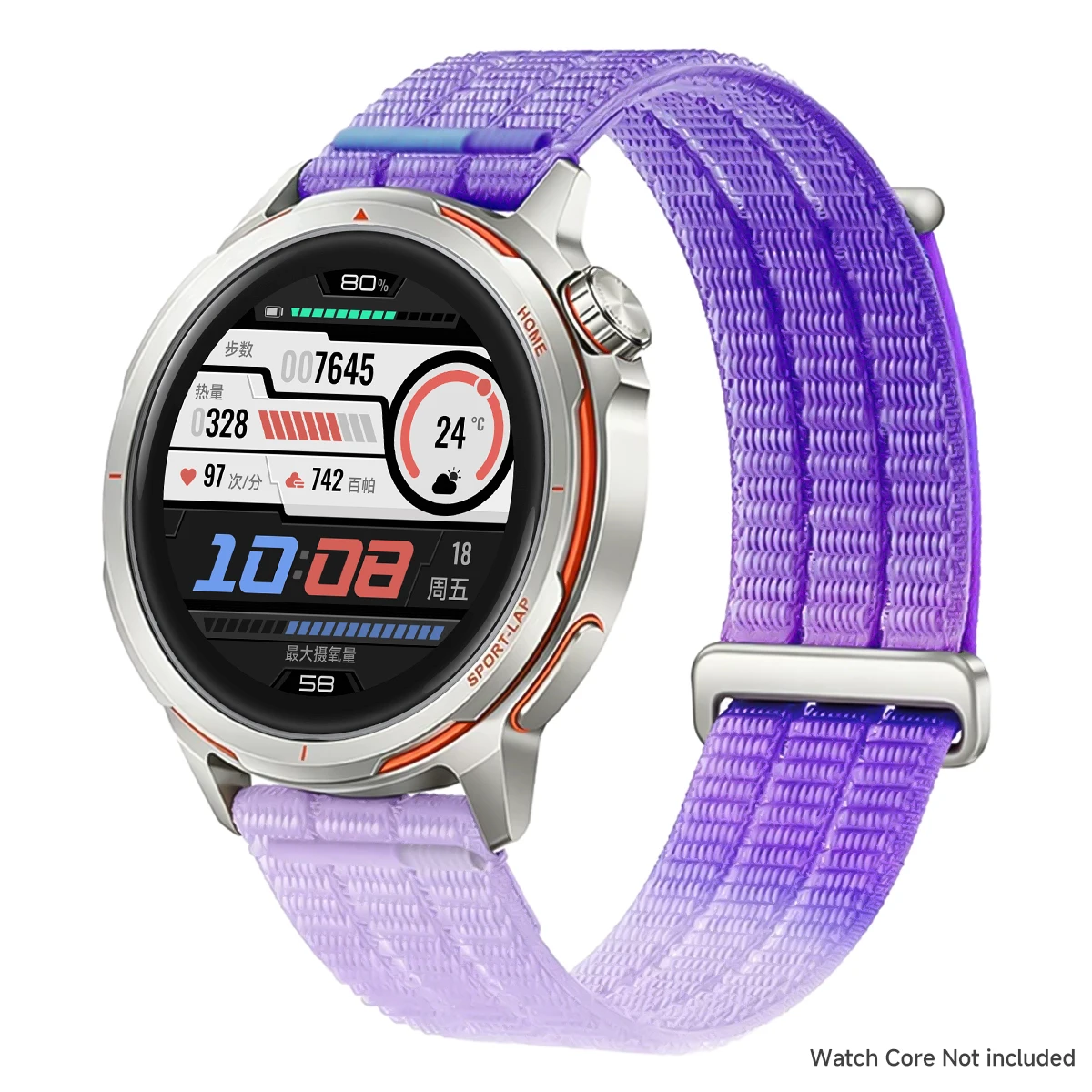 Premium Sport Nylon Loop Band for Smart Watches - Universal Fit, Multiple Sizes Available
