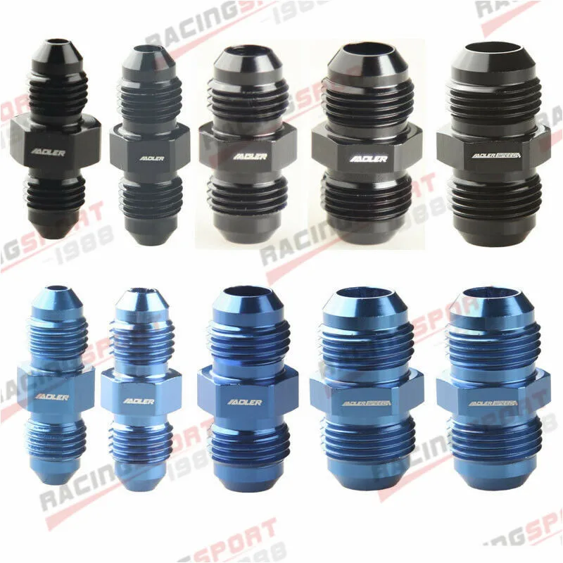

AN3 AN4 AN6 AN8 AN10 AN12 AN16 AN20 Straight Male Flare Union Fitting Adapter