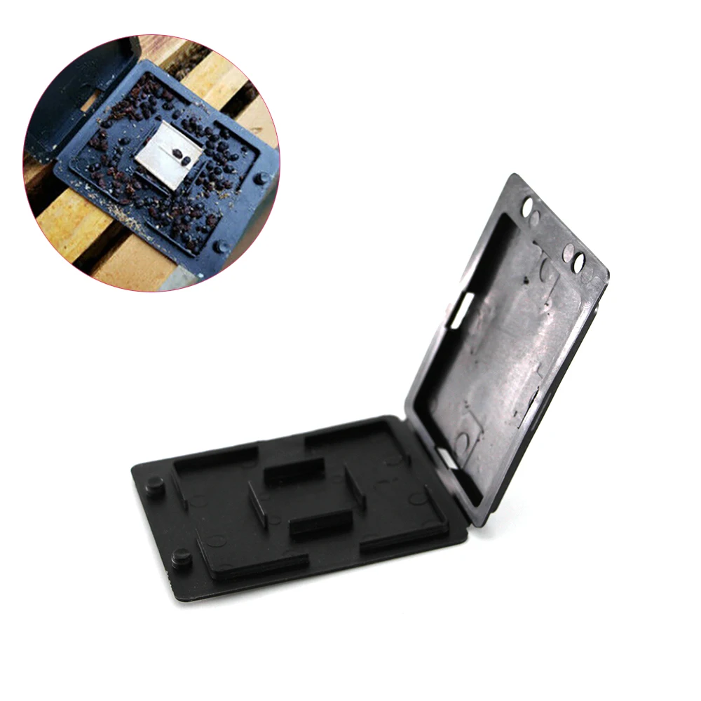 30PCS Bettle Trap Barn SHB Plastic CD Case Reuseable Bait Box Harmless To Bee Colnies Hive Garden Tools Beekeeping Check-mite