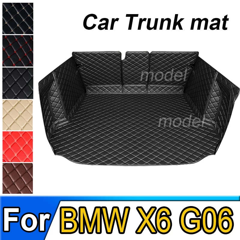 

Автомобильные коврики для BMW X6 G06 MK3 2020 2021 2022, водонепроницаемый защитный коврик, аксессуары, автомобильный коврик для багажника, автомобильные аксессуары
