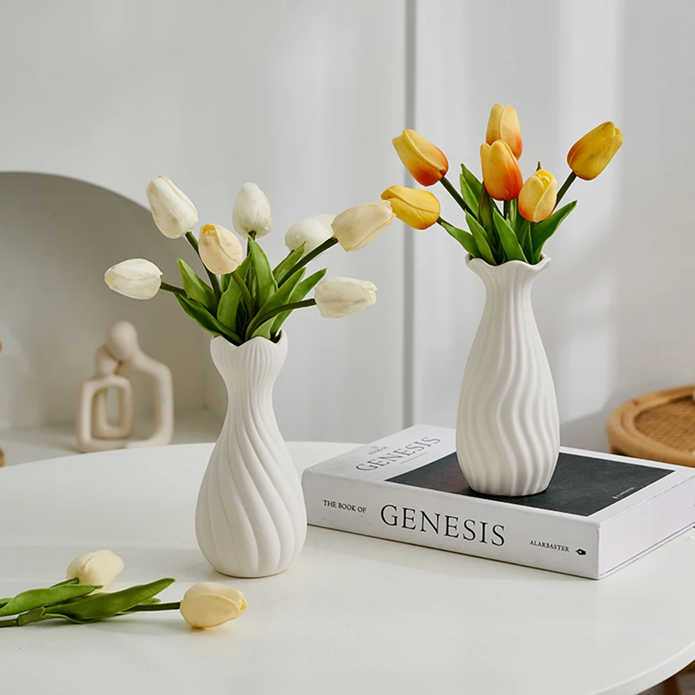 

Nordic Style Home Decor Classic Decor Vases Creative Ceramic Vase Art Flower Container Garden Landscape Ornament Room Decor