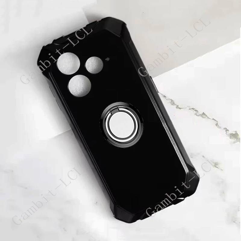 Blackview Oscal Marine 2 Back Ring Holder Bracket Phone Cover - TPU Soft Silicone Case, 6.56