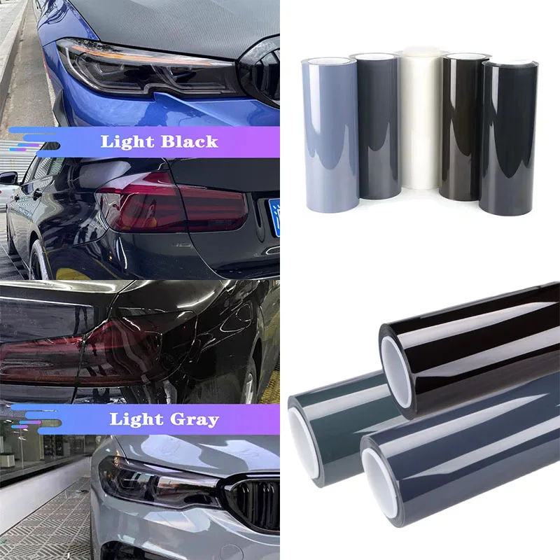 PPF Paint Protection Photochromic Film UV Color Change Headlight Protection Film Self-healing Anti-scratch Film Accessories TPU 1
