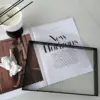 Acrylic Storage Tray Light Luxury Bathroom Storage Tray Cosmetics Aromatherapy Shelf 2
