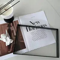 Acrylic Storage Tray Light Luxury Bathroom Storage Tray Cosmetics Aromatherapy Shelf 2