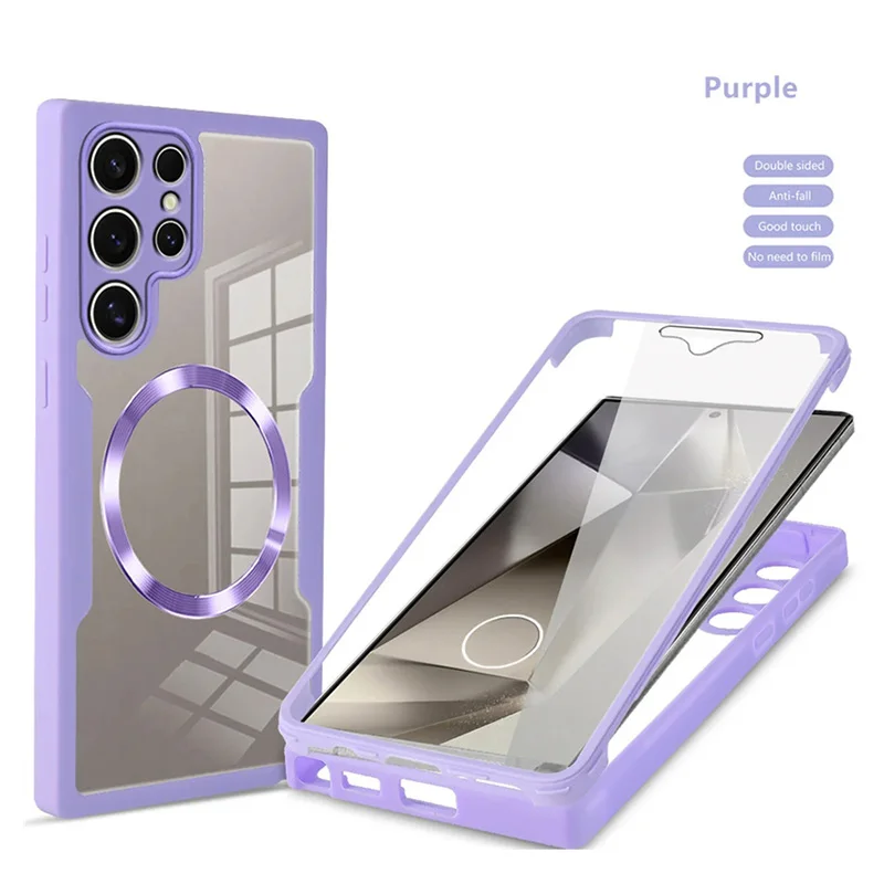 Magsafe 360° Full Body Magnetic Phone Case with Enhanced Protection