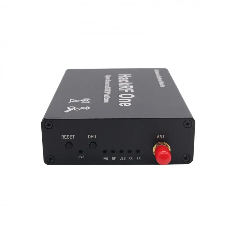 1MHz-6GHz HackRF One SDR 플랫폼 W/ Shell PortaPack H2 3.2 터치 스크린 0.5PPM TCXO 시계