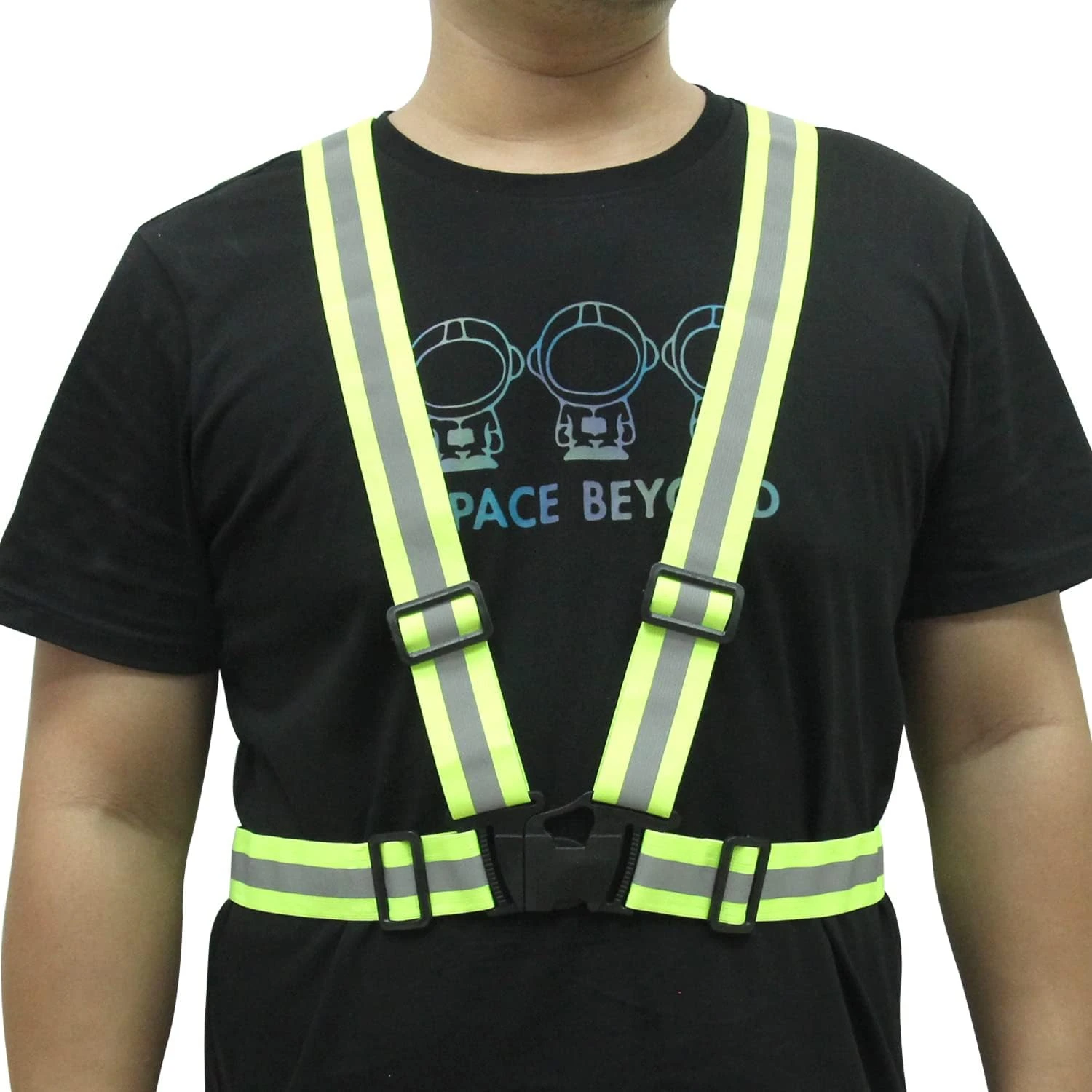 Stay stylish and safe in outdoor adventures with this durable, vibrant safety vest for cyclists, hikers, and construction worker