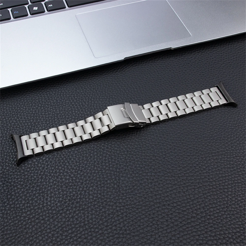 Luxury Men's Stainless Steel Bracelet - Metal Strap