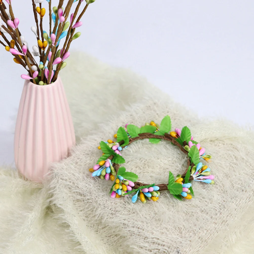 

Пасхальные кольца венок с искусственными, весенние украшения, подвески в виде венков