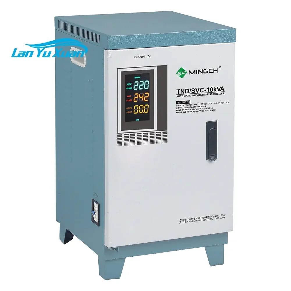 

Single Phase 120V 220V 230V SVC 5KVA 10 KW 10KVA 15KVA 20KVA Copper Servo Motor Automatic Voltage Regulator Stabilizer