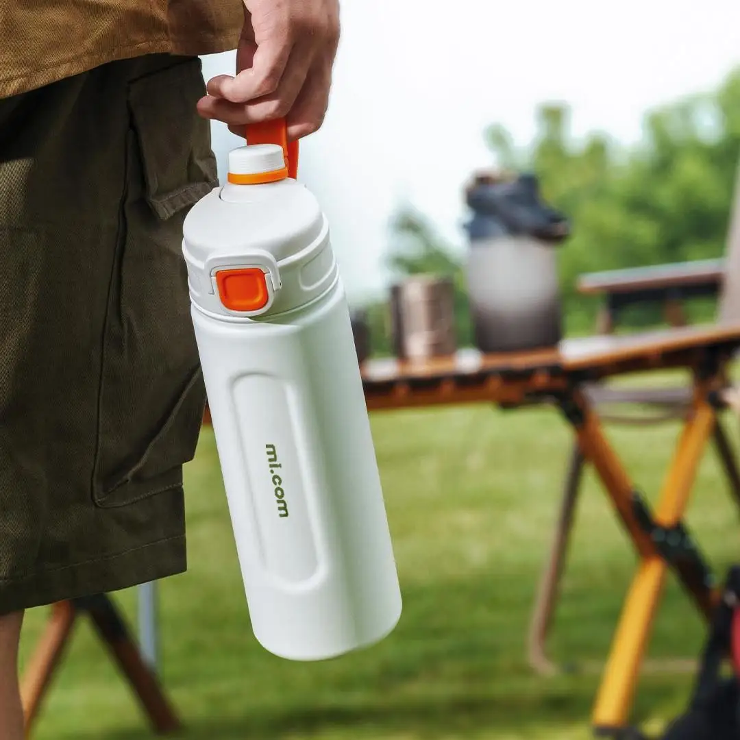 Xiaomi Outdoor Insulated Water Cup 1000ml Sports Bottle Water Bottles Stainless Steel Vacuum Dual use Portable Leakproof Cup