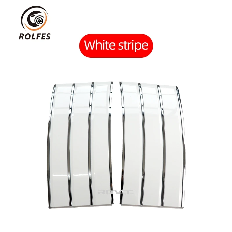 Car Stickers For Land Rover Range Rover Vogue L405 2013- ABS Chrome Side Door Fender Air Vents Outer Trim Decorative