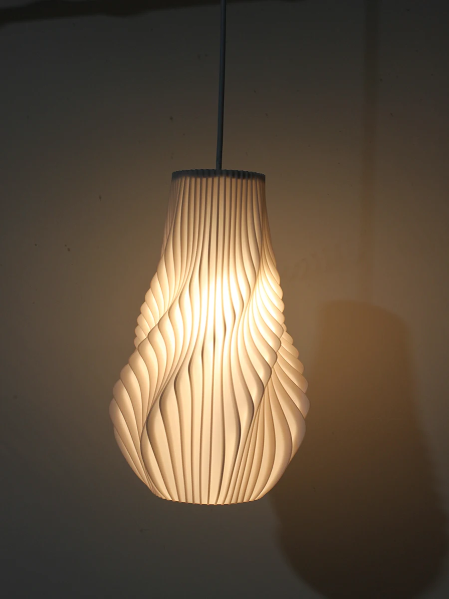 Dining room bedroom chandelier 3D printing modern minimalist design sense lamps creative minimalist bedside creative net red