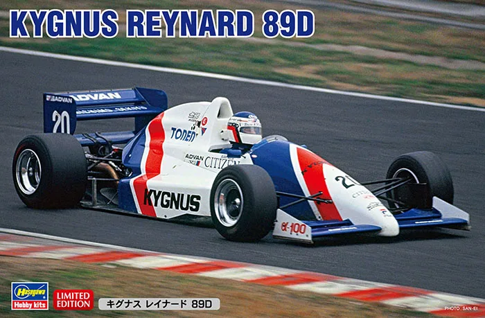 

Сборная модель автомобиля HASEGAWA 1: 1 F1 Kygnus Рейнард 89D 20590 Ограниченная серия статическая Сборная модель набор игрушек