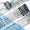 Special oil PET Washi Tape Motivational Quote Transparent Stickers Decorative Adhesive Tape For Scrapbooking Journal Stationery 4