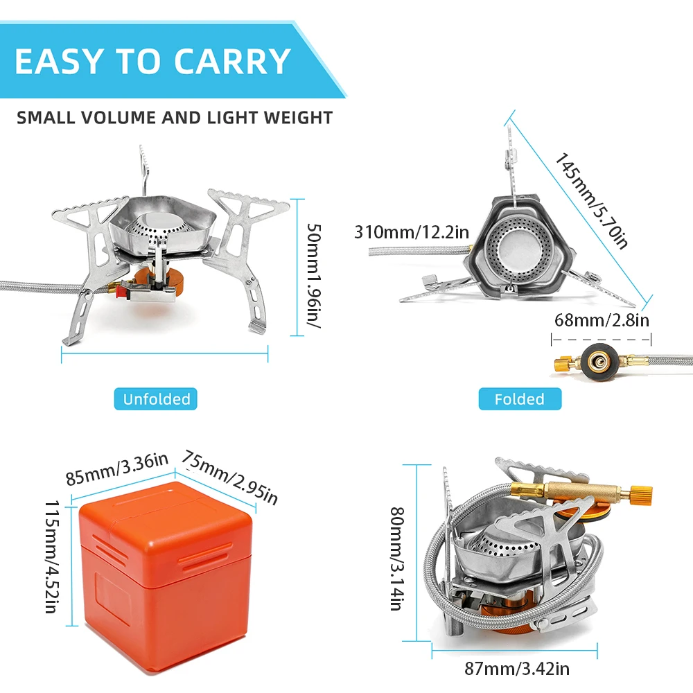 Camping WindProof Gas Stove 2